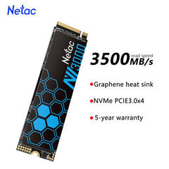 Netac SSD NVMe M.2 1TB 2TB HDD 3500MB/s Hard Drive M2 2280 SSD HD 250GB 500GB PCIe3.0 Internal Hard Disk for Laptop Desktop PC