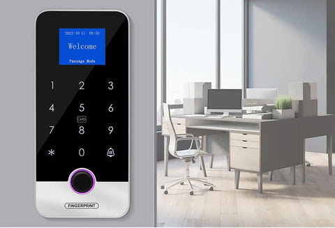 Waterproof Bluetooth Tuya APP Fingerprint Access Controller Standalone RFID Keyboard Touch Keypad 13.56MHz Door Opener System