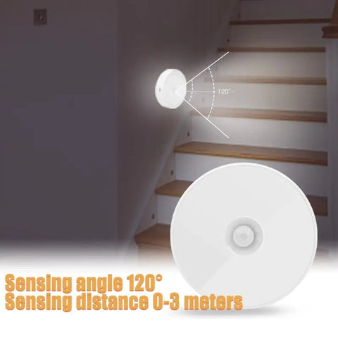 Motion Sensor Night Light Intelligent Body Light Sensor USB Charging Night Lamp Bedroom Use For Kitchen Bathroom Closet