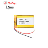 Lipo Battery 3.7V  Polymer Lithium Battery For PS4 Humidifiers GPS Navigation Devices Smart Wearable Locator Bluetooth Speaker