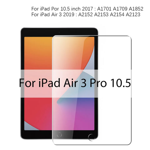 Tempered Glass Screen Protector For Ipad Pro 13 12.9 11 6th M4 M2 2024 Air 5 4 3 2 1 9 9th 10 10th Gen Mini 6 10.9 10.2 9.7 Film