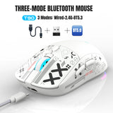 3 Modes Bluetooth Gaming Mouse Rechargeable 2.4G USB Wireless RGB Backlight Mouse for iPad Tablet Laptop Computer