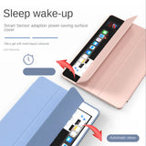 For iPad air 5 Case 2022 10.9 Pro 11 inch 2024 with Pencil Holder Cover 2018 9.7 Air 2/3 10.5 2021 10.2 6/7/8/9/10th Generation