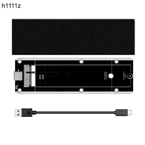 For Macbook 2012 Air A1425 A1398 A1465 A1466 SSD Case Ultra-thin Aluminum Alloy USB3.2 GEN2 6Gbps M.2 SATA SSD Box SSD Enclosure