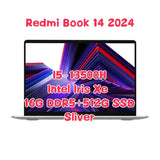 New Xiaomi Redmi Book Laptop 14 2024 Intel Core i5-13500H 14inch 2.8K 120Hz Screen 12 Core 16GB DDR5+512G/1TB SSD Notebook PC