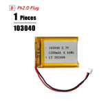 Lipo Battery 3.7V  Polymer Lithium Battery For PS4 Humidifiers GPS Navigation Devices Smart Wearable Locator Bluetooth Speaker