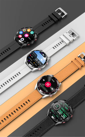 2024 New Smart Watch Men 1.5 inch Full Touch Screen Bluetooth Call Business Man Watches Fitnes Sports Smartwatch For Android IOS