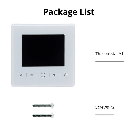 Beok Tuya Smart Thermostat Battery Powered Smart Home Gas Boiler Wifi Temperature Controller Work with Alexa Google Home