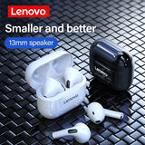 New Lenovo LP40 Earphones TWS Wireless Bluetooth Earbuds Bass Touch Control Stereo Noise Reduction Long Standby Original Choice