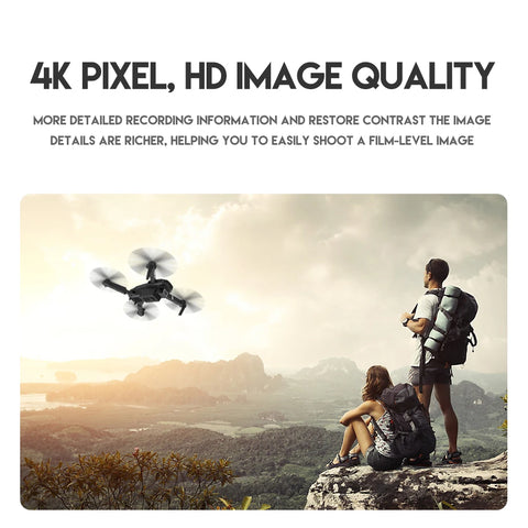 2024 E88Pro RC Drone 4K Professinal With 1080P Wide Angle HD Camera Foldable Helicopter WIFI FPV Height Hold Gift Toy