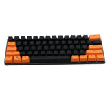 61 Key Set PBT Keycaps Ansi 60% Computer Gamer Mechanical Keyboard Cap Backlight OEM Miami DOLCH GK61 SK61 Anne pro 2 RK61 K617