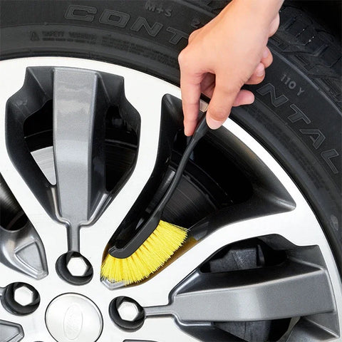 1PC Car crevice brush wheel tyre car wash brush car interior and exterior cleaning tools long handle dust maintenance supplies