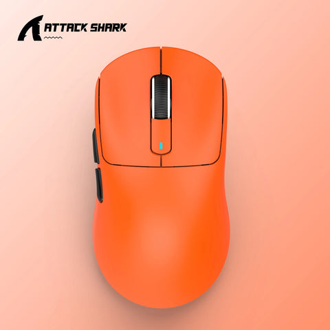 Attack Shark X3 Wireless Mouse ,Macro Gaming  Mouse, 49g Lightweight Mouse,PixArt PAW3395 650IPS 26000dpi,mouse pad/PC/laptop