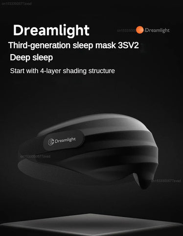 Xiaomi Dreamlight 3s Eye Mask 3D Stereoscopic Sleep Aid Full Shading Relaxing Eye Mask for Sleeping Block Out Light Mask Travel