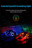 Rechargeable Bluetooth Wireless Mouse with 2.4G USB for Laptop Macbook PC Computer Backlight Gaming Mouse for iPad Tablet Phone