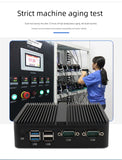 Small Host J1900 Dual-Network Multi-Serial Port J4125 Industrial Computer Mini Mini PC Desktop Fanless Industrial Computer