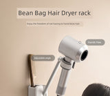 Metal Liberation Hands Wall Hanging Hair Dryer Rack