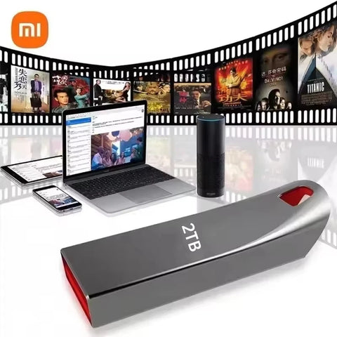 Xiaomi 2TB Usb 3.0 Flash Drives High Speed Metal Pendrive 1TB 512GB 256GB Portable Usb Drive Waterproof Memoria Usb Flash Disk ﻿