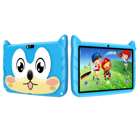 BDF 7 Inch Kid Tablet Android 13, 4GB RAM 64GB ROM,1TB Expand,5G WiFi,4000MAH Battery,Dual Camera, Children's Gift Kids Software