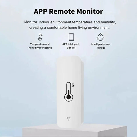 Tuya WiFi Smart Temperature and Humidity Sensor