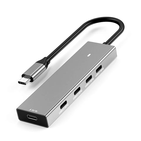 10Gbps 3.2 Gen2 USB C Hub 4-Port  USB Splitter Adapter for Laptop Accessories MacBook Air/Pro IPhone 15/15 Pro/15 Pro Max