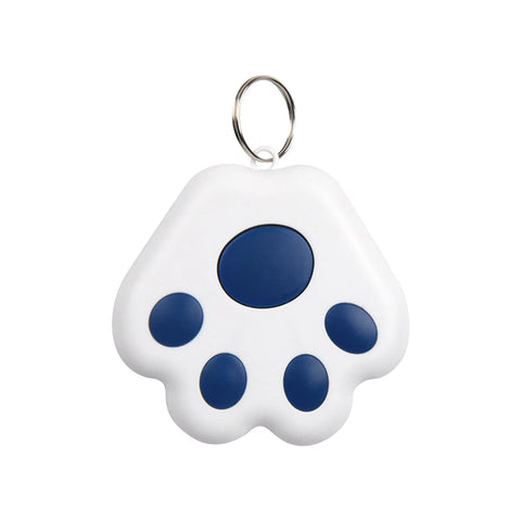 Dog Paw Shape Mini Smart GPS Tracker Keys Finder Locator Bluetooth Anti Lost Alarm Sensor Device Tracker For Kids Pets Luggage