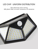 100LED Solar Wall Lamp