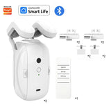 Smart Automatic Curtain Opener, Remote Control With App/Timer/Voice, with T/U/Rome Rod ,WiFi Bluetooth Automatic Light Sensor