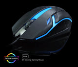 Gaming S1 Sports LED Luminous Backlit Wired Mouse USB Wired For Desktop Laptop Mute Office Computer Gaming Mouse