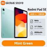 Global Version Xiaomi Redmi Pad SE 128GB / 256GB Snapdragon® 680 Mi Tablet Quad speakers Dolby Atmos® 90Hz 11" Display 8000mAh