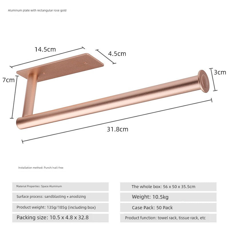 Kitchen Cabinet Roll Stand High-Grade Space Aluminum Alloy