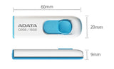 USB 2.0 ADATA C008 USB Flash Drive 16GB 32GB 64GB High Speed Mini U Disk Pen Drive USB KEY Memory Stick CLASSIC pendrive