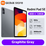 Global Version Xiaomi Redmi Pad SE 128GB / 256GB Snapdragon® 680 Mi Tablet Quad speakers Dolby Atmos® 90Hz 11" Display 8000mAh