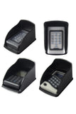 Plastic Waterproof Rain Cover For Access Control Keypad Controller Switches Rainproof Sun Protection Shell Black