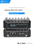 Small Host J1900 Dual-Network Multi-Serial Port J4125 Industrial Computer Mini Mini PC Desktop Fanless Industrial Computer