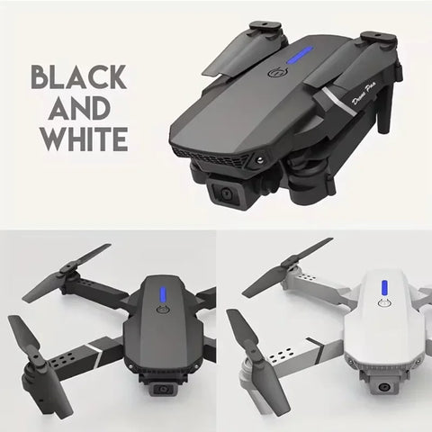 New E88Pro RC Drone 4K Professinal With 1080P Wide Angle Dual HD Camera Foldable RC Helicopter WIFI FPV Height Hold Apron Sell