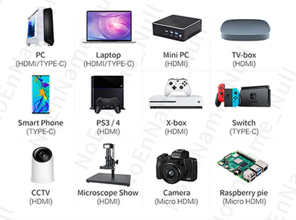 11.6 inch Portable monitor 1366X768 lcd display TFT gaming monitor for pc Raspberry Pi Laptop PS4 Xbox360 switch HDMI-Compatible