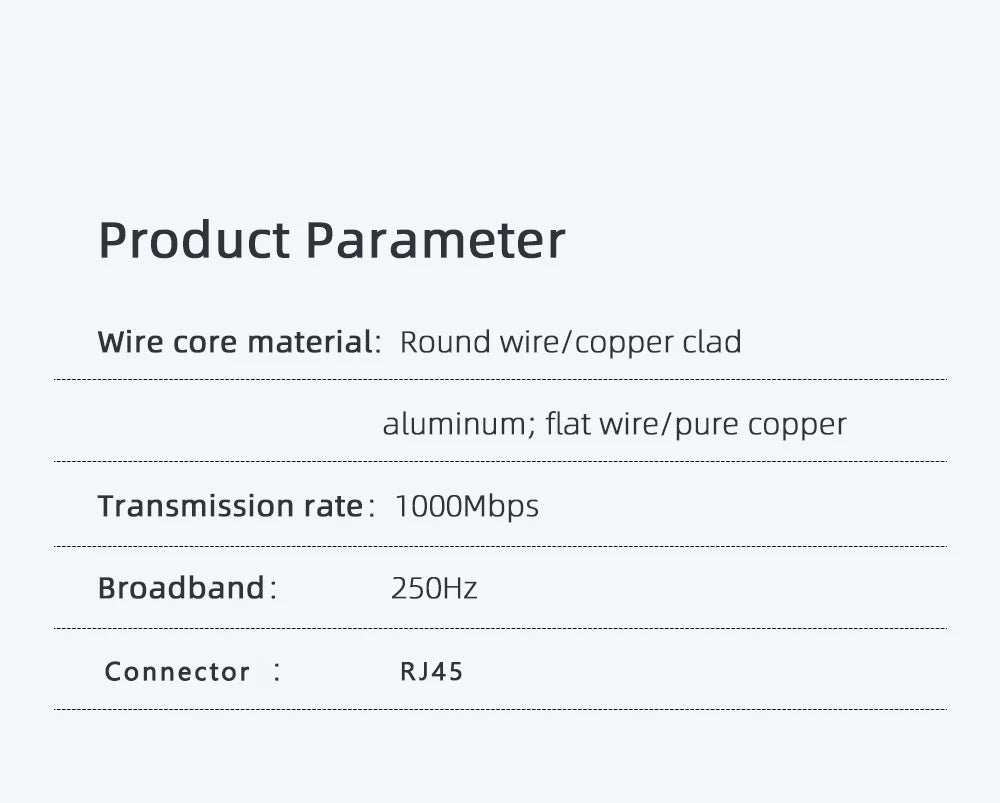 Ethernet Cable Cat6 Gigabit High Speed 1000Mbps Internet Cable RJ45 Shielded Network LAN Cord for Laptop Router PC PS5 4 3 Xbox