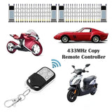 10/5PCS Smart Copy Duplicator 433mhz Remote Control 4 Button Electric Garage Door Gate Remote Cloning 433.92 MHz Transmitter