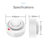 Tuya WiFi Smoke Alarm Fire Protection Smoke Detector Smoke house Combination Fire Alarm Home Security System Firefighters