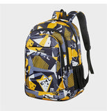 Geometric Oxford Backpack