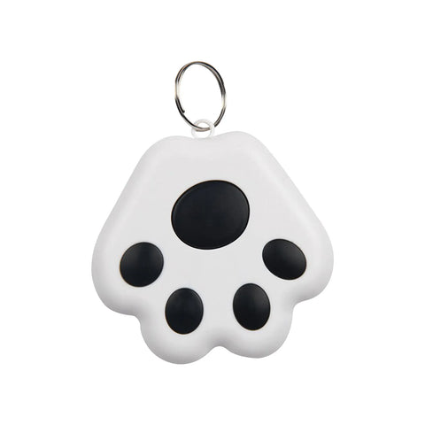 Dog Paw Shape Mini Smart GPS Tracker Keys Finder Locator Bluetooth Anti Lost Alarm Sensor Device Tracker For Kids Pets Luggage