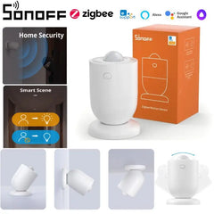 SONOFF SNZB-03P Zigbee Motion Sensor Light Detection Home Security Local Smart Scene Linkage Via EWeLink Alexa Google Home Alice