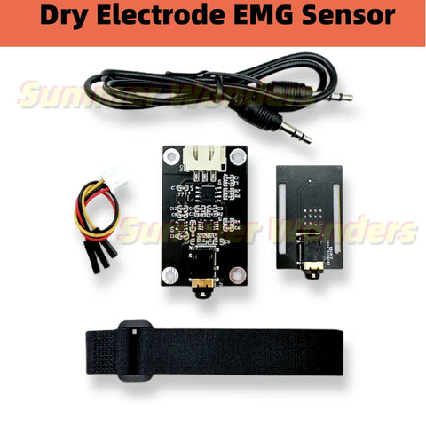 Dry Electrode EMG Sensor Low-power Biosensor Wearable Muscle Sensors Arduino STM32 DIY Device Provide Demo Code for Free