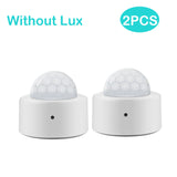 Tuya 2-in-1 Zigbee Mini PIR Motion Detector + Bright Lux Light