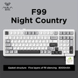 Aula F99 Gaming Mechanical Keyboard Three Mode 2.4g Wireless Bluetooth Wired Hot Swap PBT Gasket RGB For PC Laptop Gamer 99 Keys