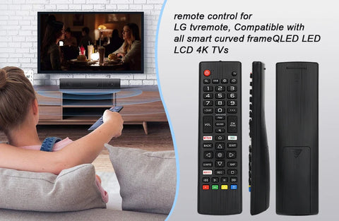 Tv Remote Control Akb 75675304   For Smart Tvs Compatible with Tv Models 32Lm5620Bpua 32Lm570Bpua 32Lm620Bpua 32Lm630B