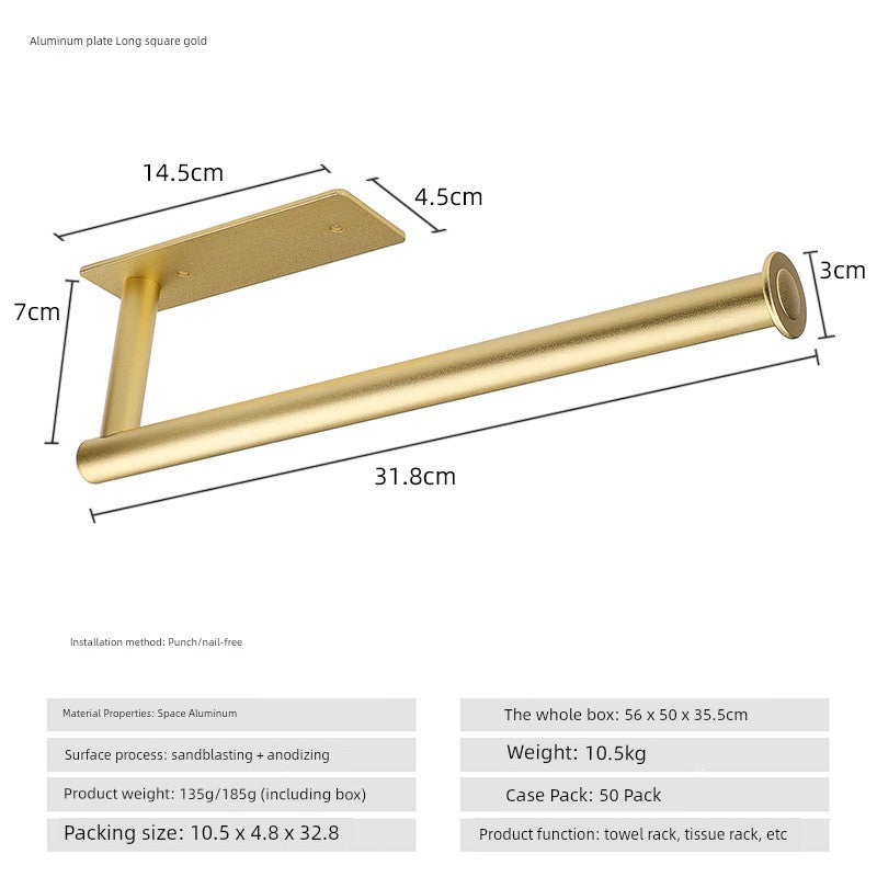 Kitchen Cabinet Roll Stand High-Grade Space Aluminum Alloy