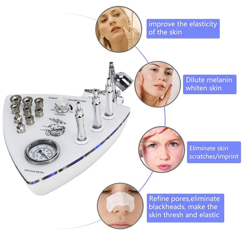 Diamond Dermabrasion Facial Peeling Microdermabrasion Water Sprayer Beauty Machine Vacuum Face Clean Skin Rejuvenation