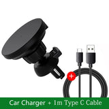 30W Magnetic Car Wireless Charger macsafe for iPhone 12 13 14 15 pro max mini Air Vent Car Phone Holder Stand Fast Car Charging